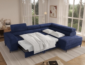 Colțar Colesio extensibil, 274x200x93 cm, orientare dreapta – Modullo 40 – cadru suplimentar din prezentarea produsului