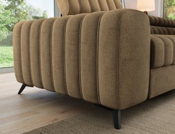 Colțar Kanedo extensibil, 269x204x86 cm, orientare dreapta – Nube 20 – imagine de ansamblu a produsului