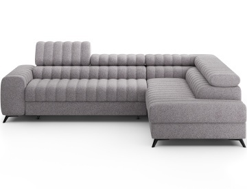 Colțar Kanedo extensibil, 269x204x86 cm, orientare dreapta – Paolli 04