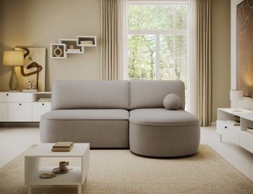 Colțar Livosa extensibil, 220x144x93 cm, orientare dreapta – Sola 18 – cadru suplimentar de prezentare