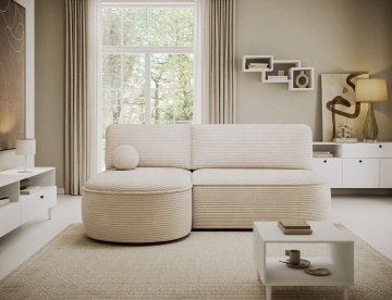 Colțar Livosa extensibil, 220x144x93 cm, orientare stânga – Jarell 18 – prezentare de produs din alt cadru