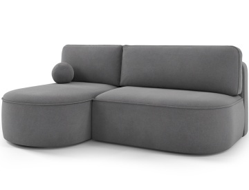 Colțar Livosa extensibil, 220x144x93 cm, orientare stânga – Poco 04 – fotografie de produs pe fundal neutru