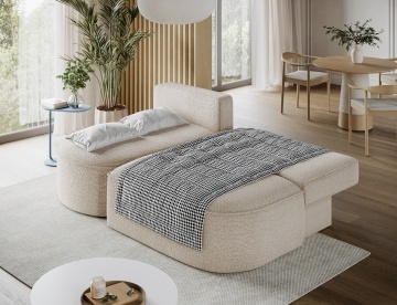 Colțar Livosa extensibil, 220x144x93 cm, orientare stânga – Royal 18 – imagine suplimentară a produsului