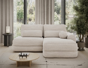Colțar Ripeli extensibil, 217x175x96 cm, orientare dreapta – Modullo 01 – prezentare de catalog a produsului