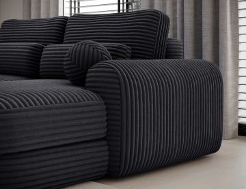 Colțar Ripeli extensibil, 217x175x96 cm, orientare dreapta – Modullo 10 – imagine de ansamblu a produsului