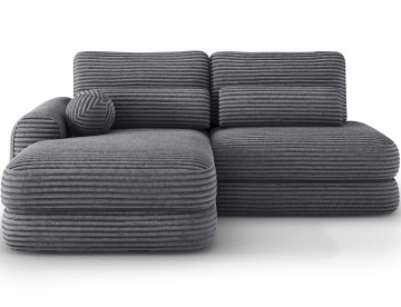 Colțar Ripeli extensibil, 217x175x96 cm, orientare stânga – Modullo 04