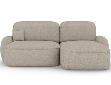Colțar Tesalia extensibil, 247x150x93 cm, orientare dreapta – Royal 18