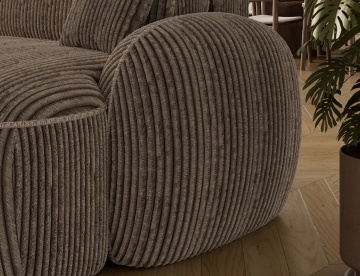 Colțar Tesalia extensibil, 247x150x93 cm, orientare stânga – Modullo 20 - Img 9