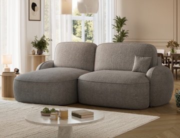 Colțar Tesalia extensibil, 247x150x93 cm, orientare stânga – Royal 04 - Img 5