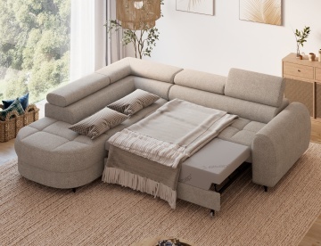 Colțar Vesteria left-hand extensibil, 279x215x72 cm – Royal 18 - Img 7