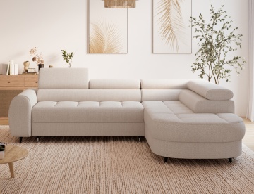 Colțar Vesteria right-hand extensibil, 279x215x72 cm – Tonall 18 - Img 3