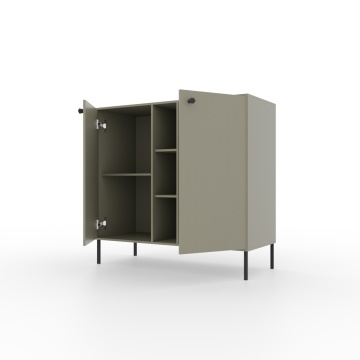 Comodă cu diua usi, 100x41x95, Tili System, ADRK Furniture - Img 4