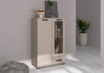 Comodă Frazio Tall – 80x40x125 cm – Cașmir – prezentare suplimentară a produsului