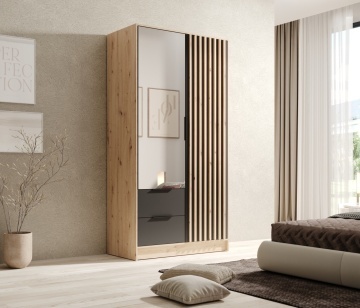 Dulap cu oglinzi, Neri, ADRK Furniture - Img 18