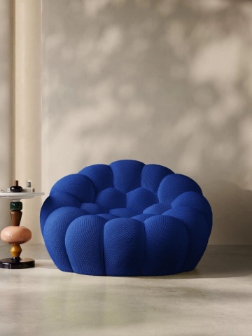 Fotoliu Bubble Ball (Fagure) din spumă cu memorie HD – design modern și confort premium