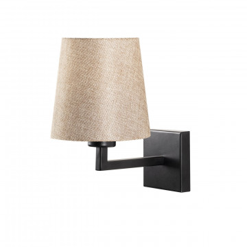 Lampa de perete opviq profil, 24x30 cm, E27, 100 W, negru / crem - Img 10