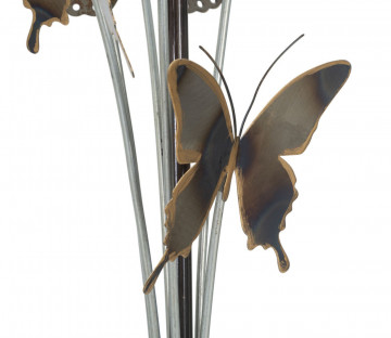 Lampa multicolora din metal, Soclu E27 Max 40W, ∅ 32 cm, Butterflies Mauro Ferretti - Img 3