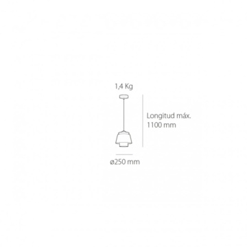 Cadru final lampa Turbine W Kelektron in finisaj alb, E27 max. 60W, SKU 20 3 06 000 00 202