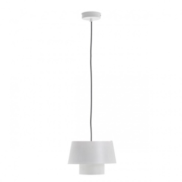 Lampa suspendata Turbine W, Soclu E27, Max 60W, alb, Kelektron – imagine secundară de catalog