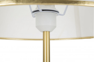 Lampadar auriu / alb din metal, soclu E27, max 40W, Ø 61 cm, Triply Mauro Ferreti - Img 3
