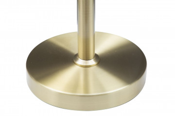 Lampadar auriu din metal, Soclu E14 Max 40W, ∅ 53 cm, Glamy Mauro Ferretti - Img 3