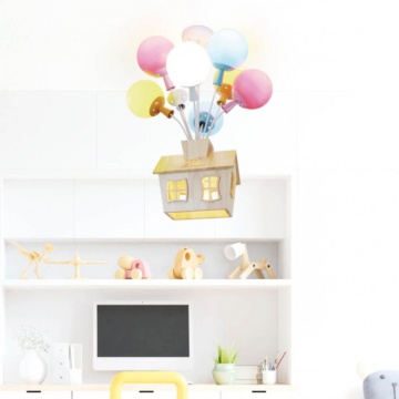 Lustră Up pentru copii, multicolor, 58x46x46 cm, 9 x E27, vedere suplimentară – SKU 20 3 06 000 00 0029A
