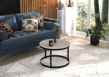 Culoare: Negru / Beton – imagine 306876