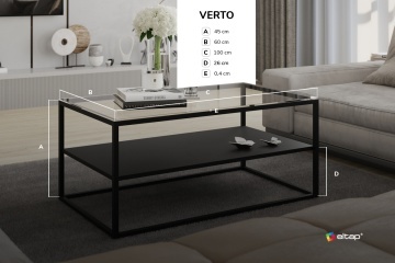 Măsuță de cafea Table Verto – Glass – fotografie de produs din catalog