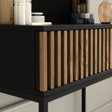 Mese de toaletă Meorati 85 Vanity table negru – Negru – fotografie de produs din catalog