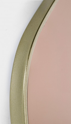 Oglindă cu rama galaxy aur-bronz 40x50 - Img 2