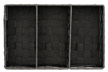 Organizator dulap, Wenko, Adria, 32 x 10 x 21 cm, polipropilena, negru - Img 9