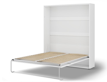 Pat rabatabil Vivario 160 – cu somieră inclusă – 183x40x213 cm – Alb - Img 3