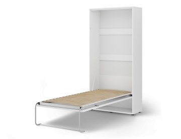 Pat rabatabil Vivario 90 – cu somieră inclusă – 103x40x213 cm – Alb - Img 3