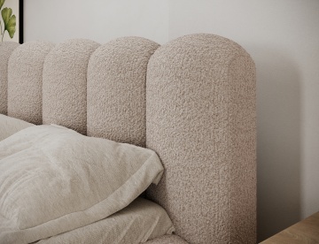 Pat tapițat Oloroso, 180x200 cm cu somieră metalică – Royal 18 - Img 10