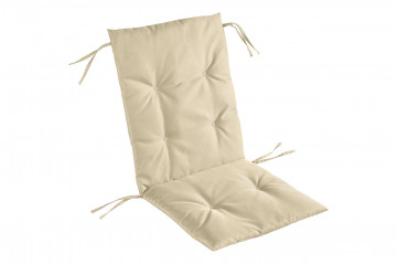 Perna scaun cu spatar Alcam, Midsummer, 105x48x3 cm, material impermeabil, Bej - Img 5