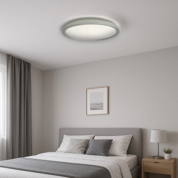 Plafoniera LED 64W, Argintiu, Slimlux, Kelektron - Img 3