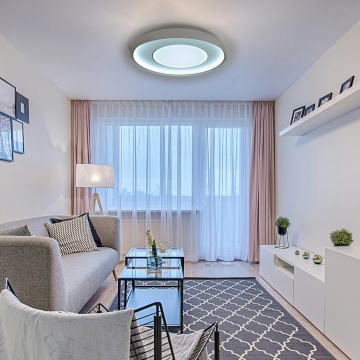 Plafoniera LED Turpial, 30W, 1350 lm, Alb + Cupru, Kelektron - Img 4