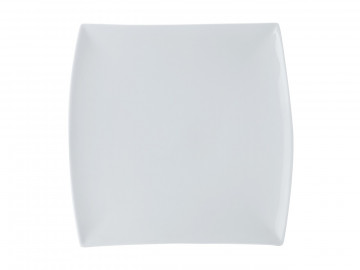 Platou dreptunghiular, maxwell & williams, white basics square, 17 x 30 cm, portelan, alb - Img 1