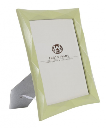 Rama foto verde din sticla si rasina, 26,8 x 2,5 x 31,5 cm, Greeny Mauro Ferreti