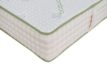 Saltea Ortopedica, Hipoalergenica, Premium Bamboo Memory Latex, 160x190 cm, Arcuri Pocket, 7 Zone de Confort - Img 12