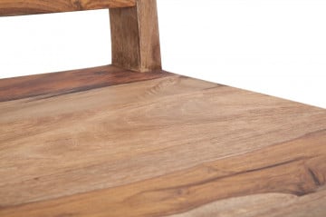 Set 2 scaune dining din lemn de sheesham si metal, 50 x 45 x 100 cm, Elegant Mauro Ferreti - Img 8