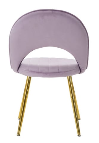 Set 2 scaune dining din metal si catifea, spatar reglabil, 52 x 48 x 78 cm, Flex A Mauro Ferreti - Img 4