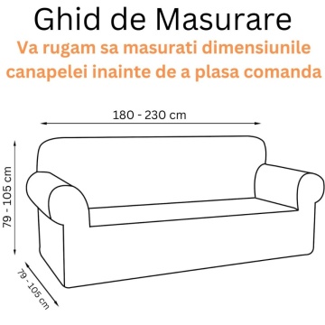 Set huse elastice, canapea 3 locuri + 2 fotolii, cu brate, negru, SHEJ-48 – cadru suplimentar din prezentarea produsului
