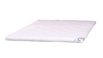 Topper HypoallergenicMed Somnart, cu husa bumbac 100%, detasabila, spalare la 90°C, 90x200 cm - Img 8