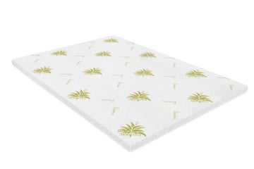 Topper saltea Green Future Aloe Vera Free Air Memory 140x200 cm - Img 2