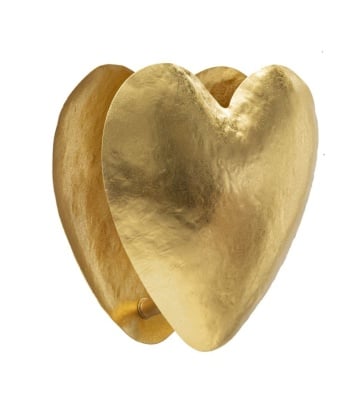 Aplica de perete, 25.5x15x24 cm, Goldy Heart, Mauro Ferretti - Img 2