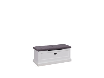Băncuță GALINEO 02 – 100x42x41 cm – Alb Spirit 16