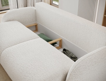 Canapea Avuela extensibil, 250x105x94 cm – Royal 01 - Img 8