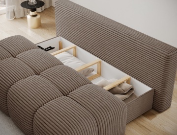 Canapea Nuwia extensibil, 200x102x100 cm – Modullo 20 - Img 8