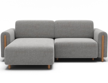 Colțar Acossta extensibil, 244x154x95 cm, orientare stânga – Amore 04
